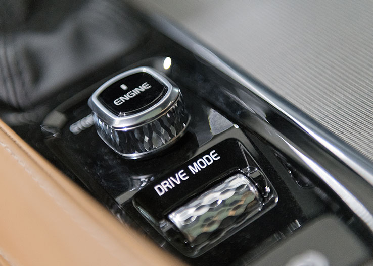 Drive mode Volvo